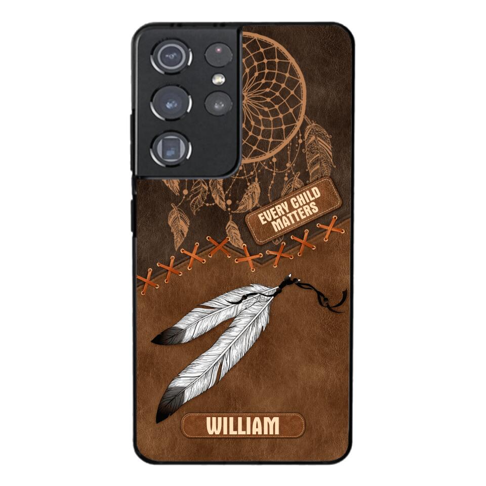 PERSONALIZED NATIVE AMERICAN EVERY CHILD MATTERS  PHONECASE QTDT2804