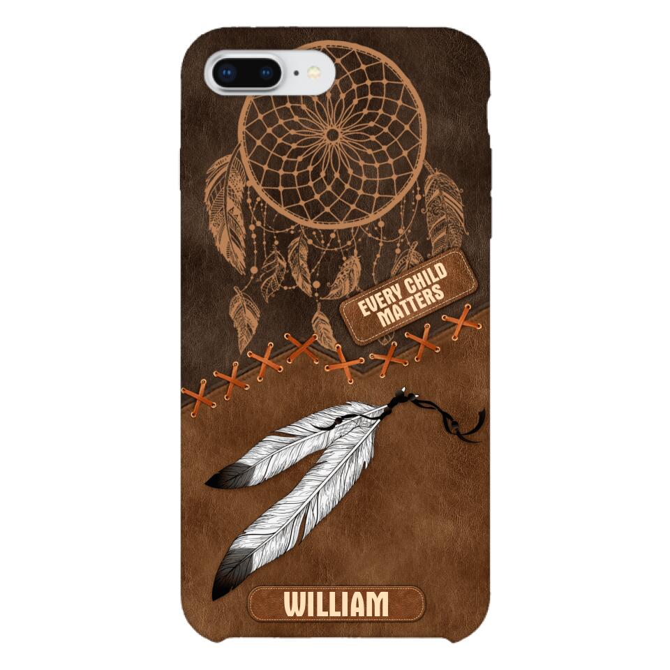 PERSONALIZED NATIVE AMERICAN EVERY CHILD MATTERS  PHONECASE QTDT2804