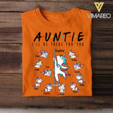 DH Personalized Auntie Kid Tshirt Printed HC2804