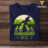 DH Personalized Mamasaurus Rex Tshirt Printed HC2904