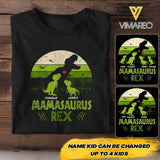 DH Personalized Mamasaurus Rex Tshirt Printed HC2904