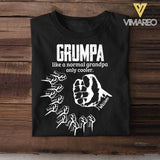 Personalized Grumpa Kid Tshirt Printed 22APR-HC28