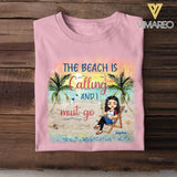 DH Personalized Girl Love Beach Tshirt Printed HC045