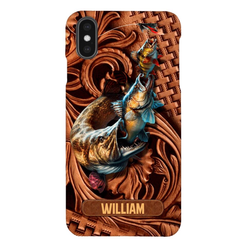 PERSONALIZED FISHING LOVERS PHONECASE NQDT0505