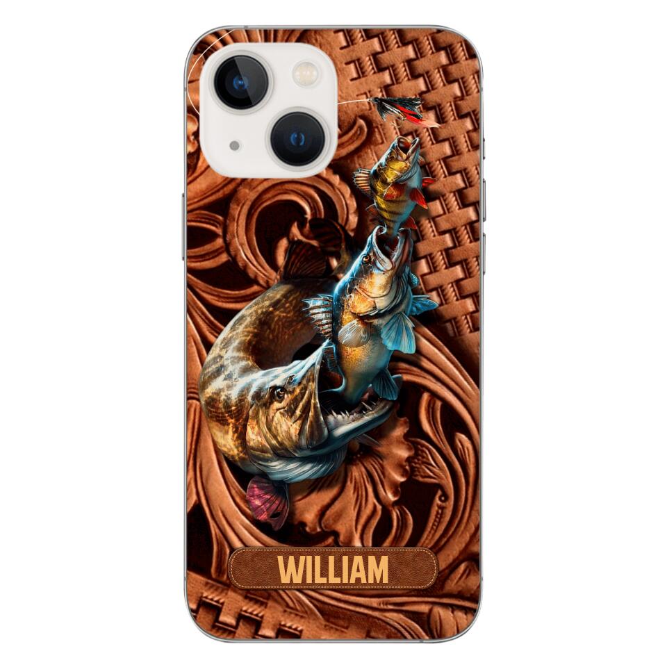 PERSONALIZED FISHING LOVERS PHONECASE NQDT0505