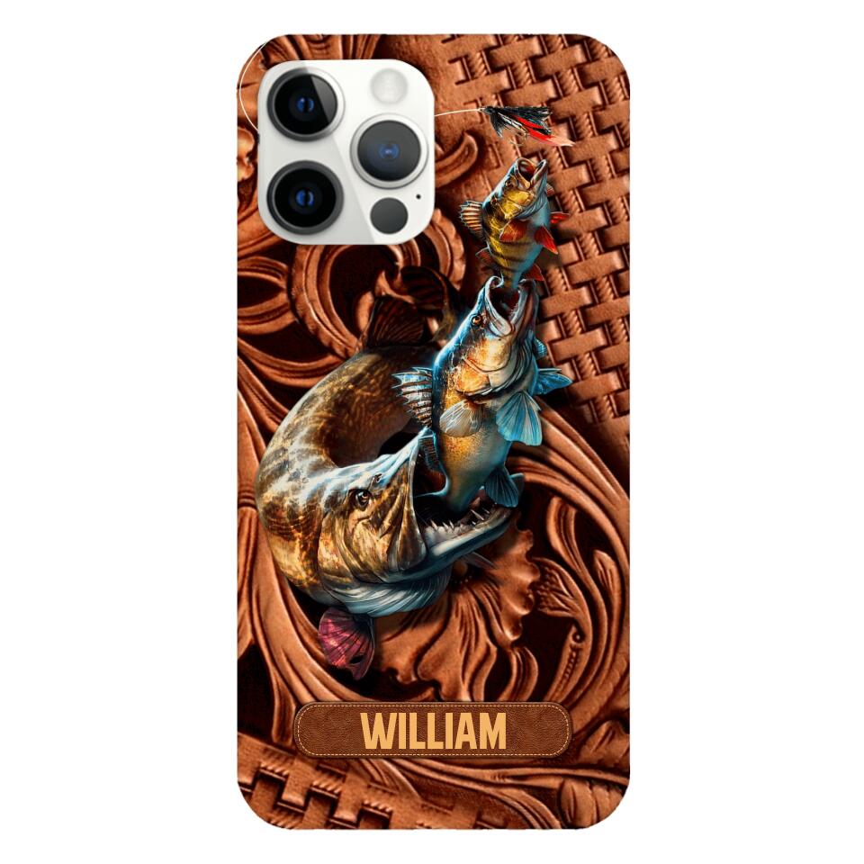 PERSONALIZED FISHING LOVERS PHONECASE NQDT0505
