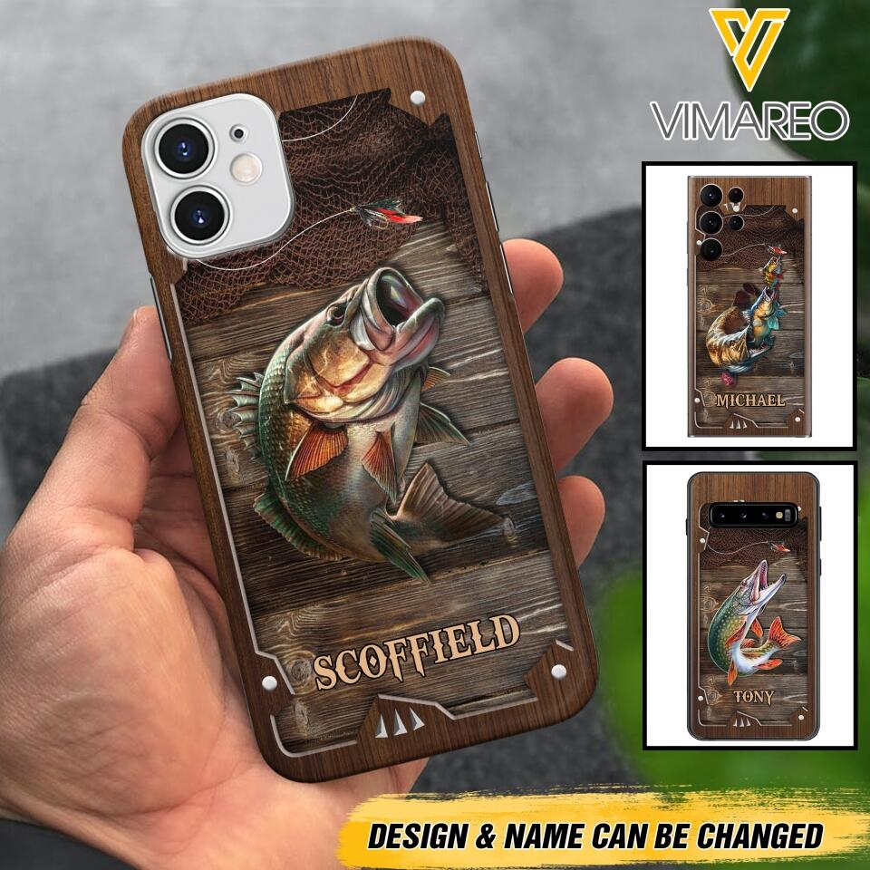 PERSONALIZED FISH PHONECASE NQDT0505