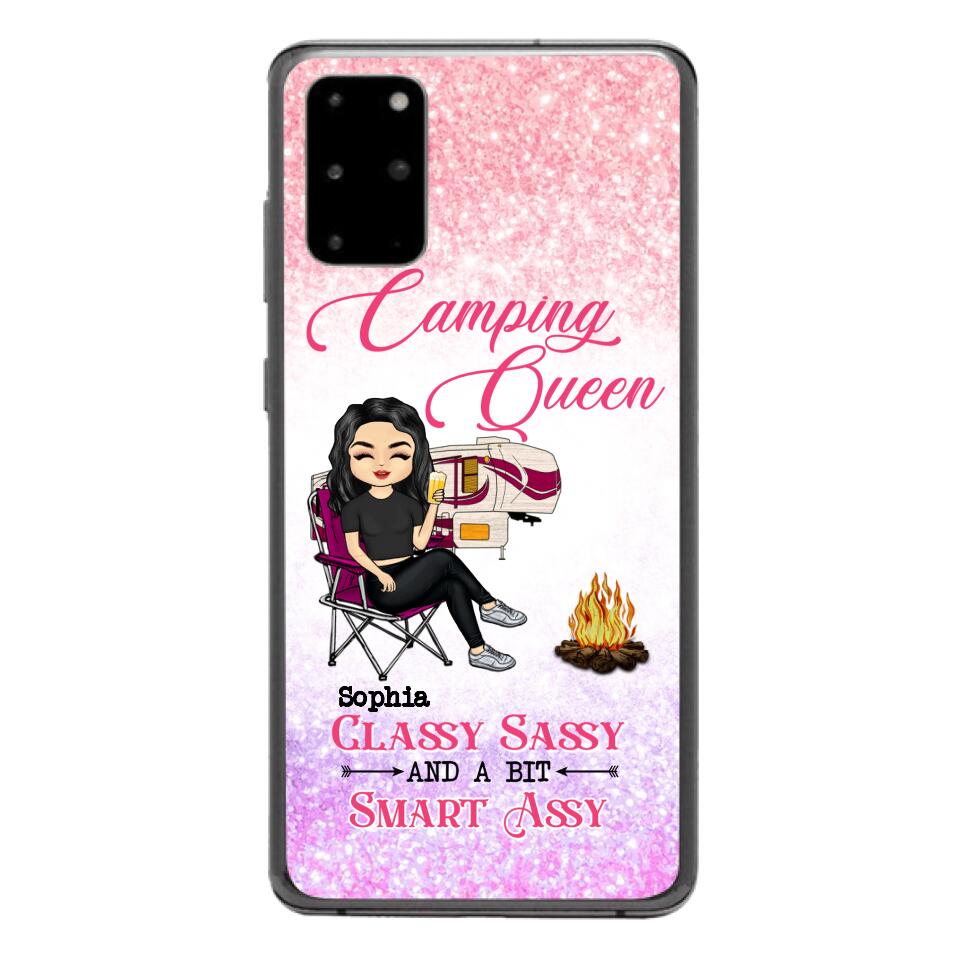 Personalized Camping Queen Phone Case Printed 22MAY-DT05