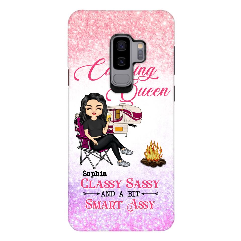 Personalized Camping Queen Phone Case Printed 22MAY-DT05
