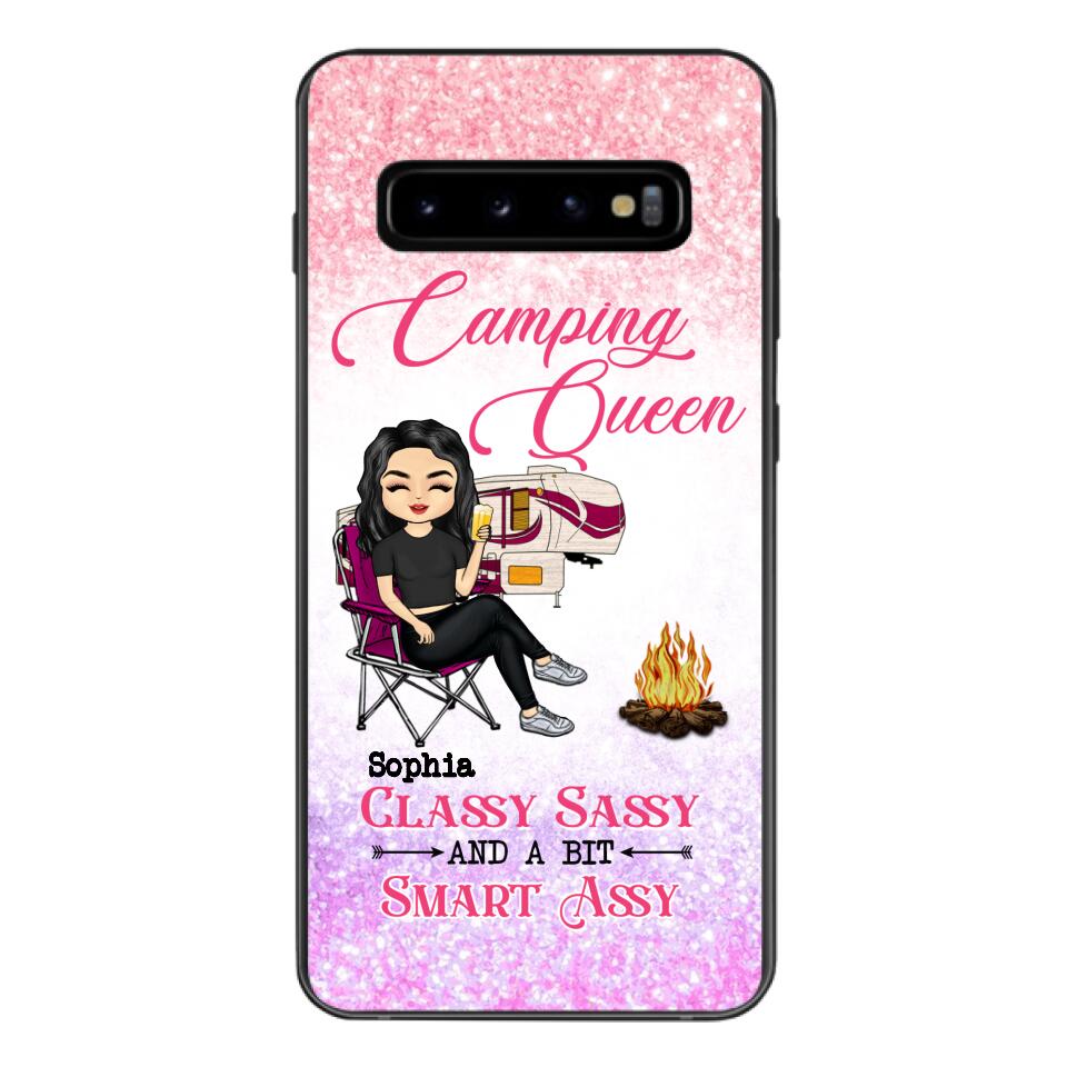 Personalized Camping Queen Phone Case Printed 22MAY-DT05