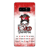 PERSONALIZED ONE LOVED BASEBALL GRANDMA PHONECASE QTDT0605