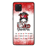 PERSONALIZED ONE LOVED BASEBALL GRANDMA PHONECASE QTDT0605