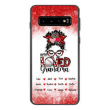 PERSONALIZED ONE LOVED BASEBALL GRANDMA PHONECASE QTDT0605