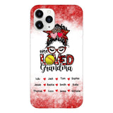 PERSONALIZED ONE LOVED SOFTBALL GRANDMA PHONECASE QTDT0605
