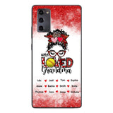 PERSONALIZED ONE LOVED SOFTBALL GRANDMA PHONECASE QTDT0605