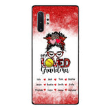 PERSONALIZED ONE LOVED SOFTBALL GRANDMA PHONECASE QTDT0605