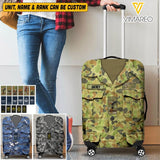 Personalized Australian Soldier Luggage Cover Printed 22MAY-HC06