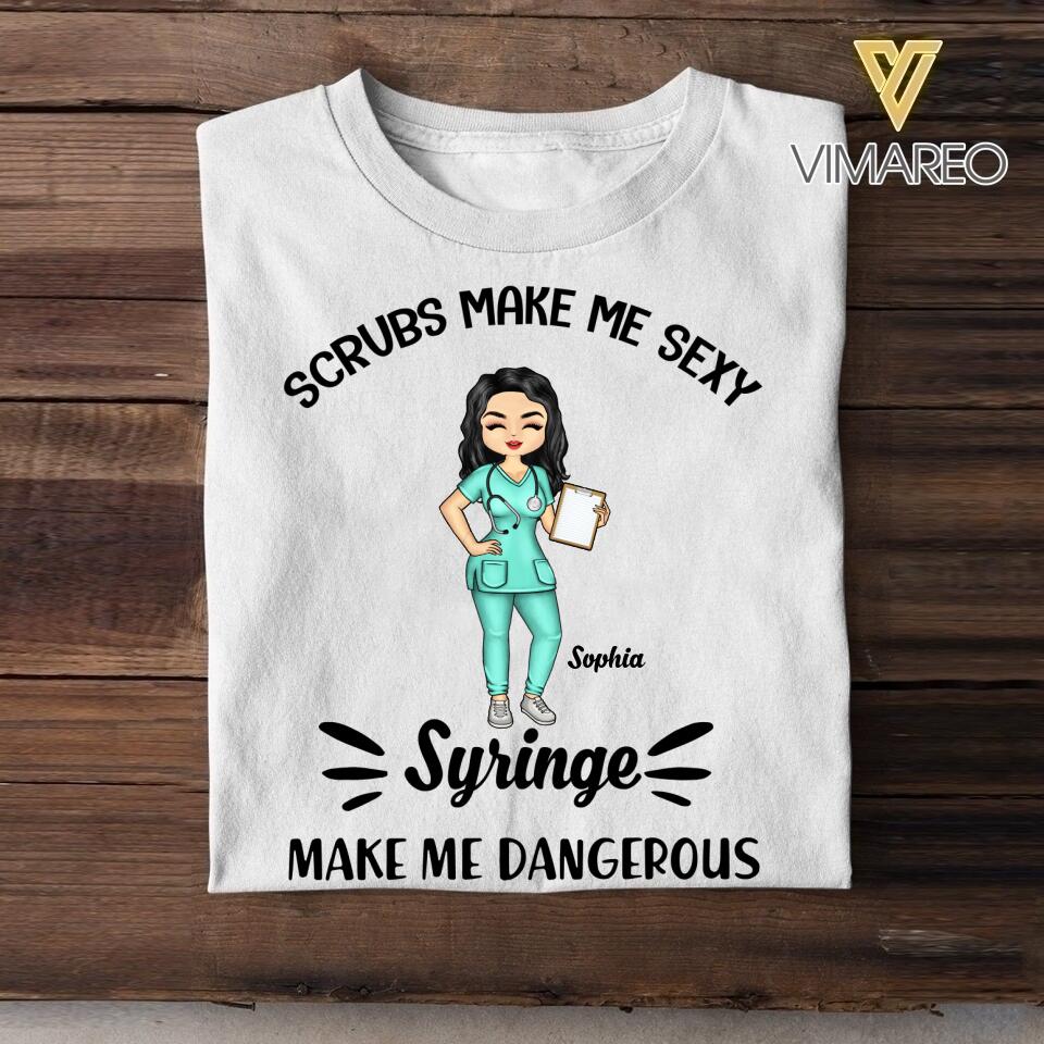 DH Personalized Nurse Tshirt HC0705