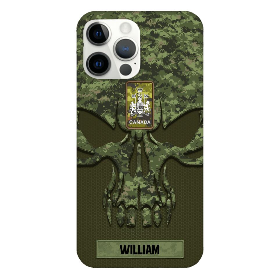 Personalized Canadian Soldier Phone Case Printed 22MAY-DT09