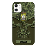Personalized Canadian Soldier Phone Case Printed 22MAY-DT09