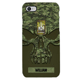 Personalized Canadian Soldier Phone Case Printed 22MAY-DT09