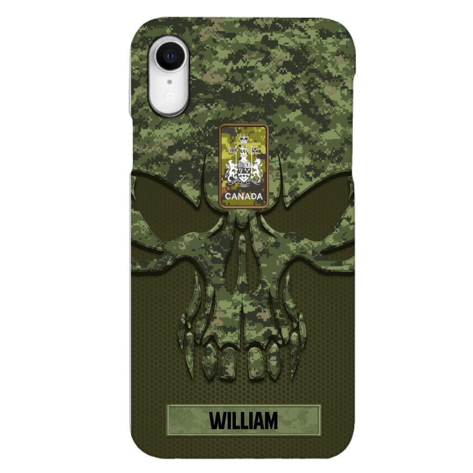 Personalized Canadian Soldier Phone Case Printed 22MAY-DT09