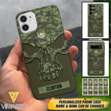 Personalized Canadian Soldier Phone Case Printed 22MAY-DT09