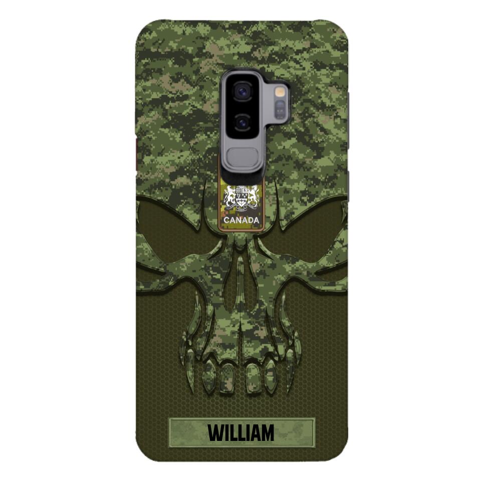 Personalized Canadian Soldier Phone Case Printed 22MAY-DT09