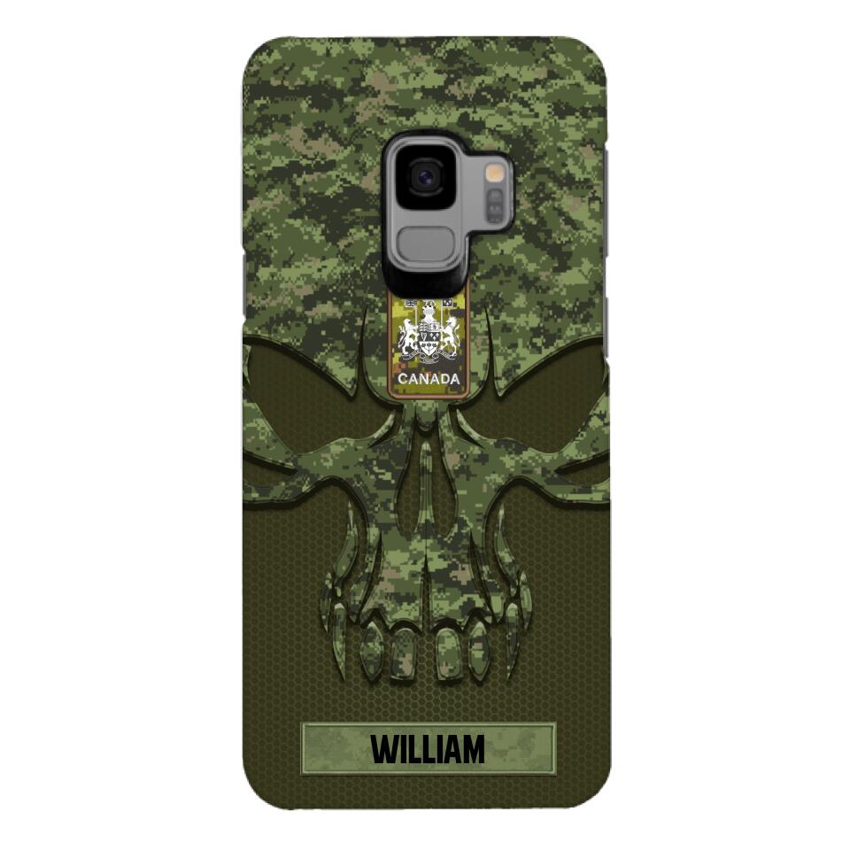 Personalized Canadian Soldier Phone Case Printed 22MAY-DT09