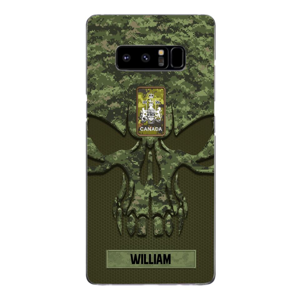 Personalized Canadian Soldier Phone Case Printed 22MAY-DT09