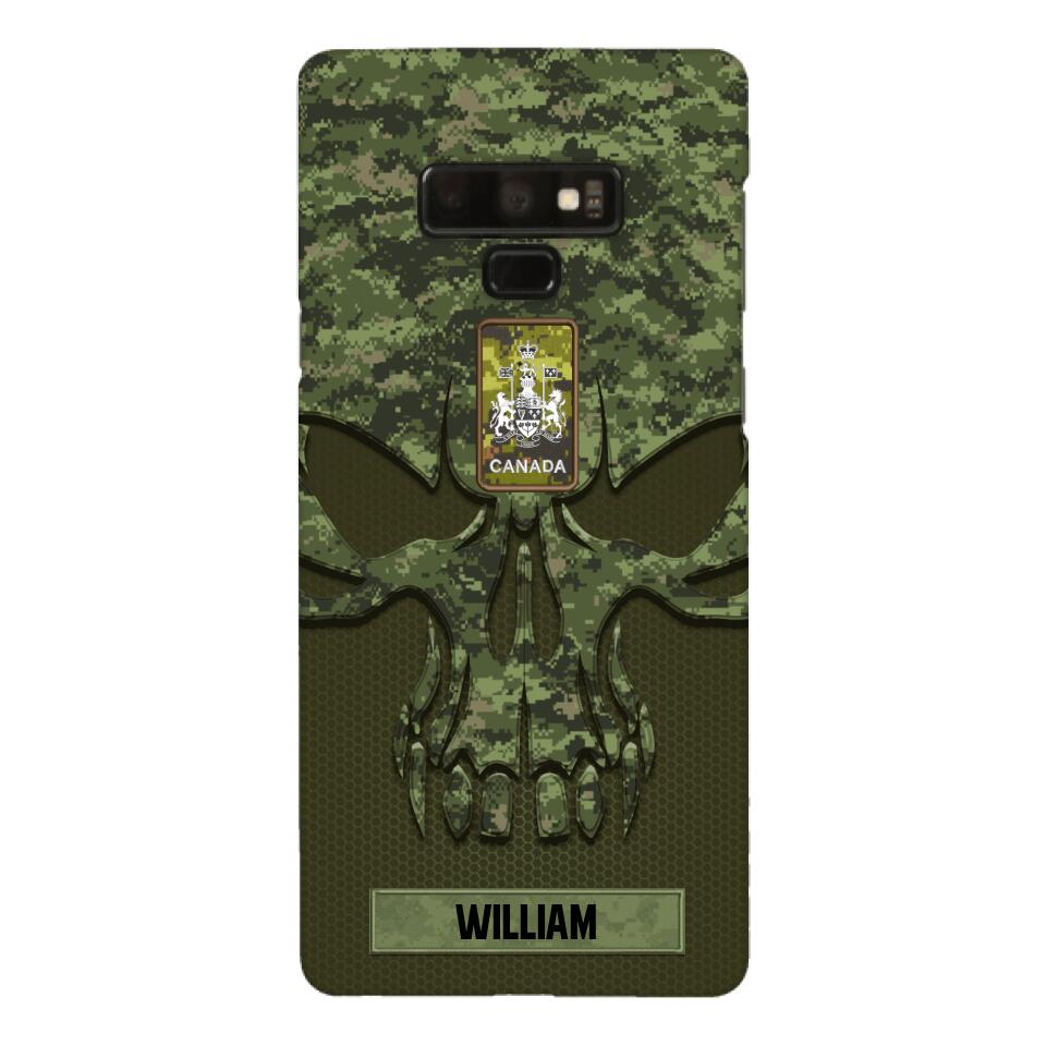 Personalized Canadian Soldier Phone Case Printed 22MAY-DT09