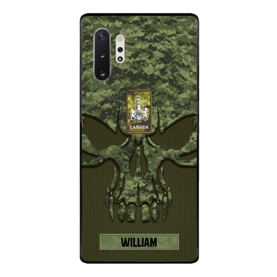 Personalized Canadian Soldier Phone Case Printed 22MAY-DT09