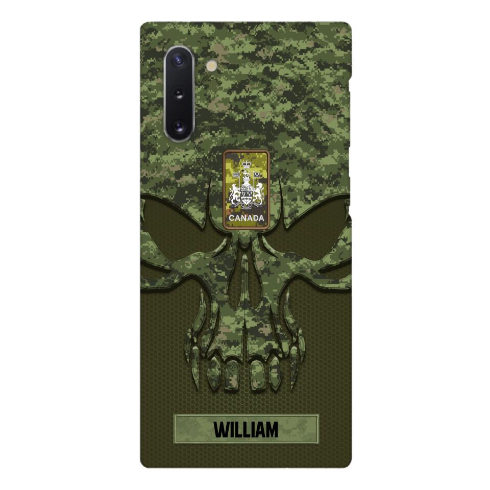 Personalized Canadian Soldier Phone Case Printed 22MAY-DT09