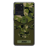 Personalized Swedish Solider Camo Phone Case Printed 22MAY-DT09