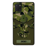 Personalized Swedish Solider Camo Phone Case Printed 22MAY-DT09