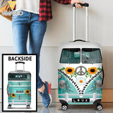 DH Personalized Hippie Luggage Cover Printed DT075