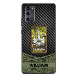 Personalized Canadian Soldier Phone Case Camo Printed 22MAY-HC09