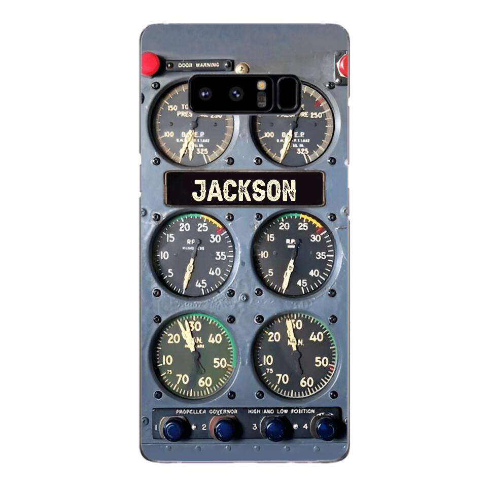PERSONALIZED PILOT GIFT PHONECASE NQDT0905