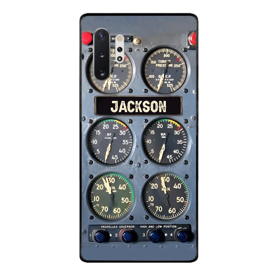 PERSONALIZED PILOT GIFT PHONECASE NQDT0905