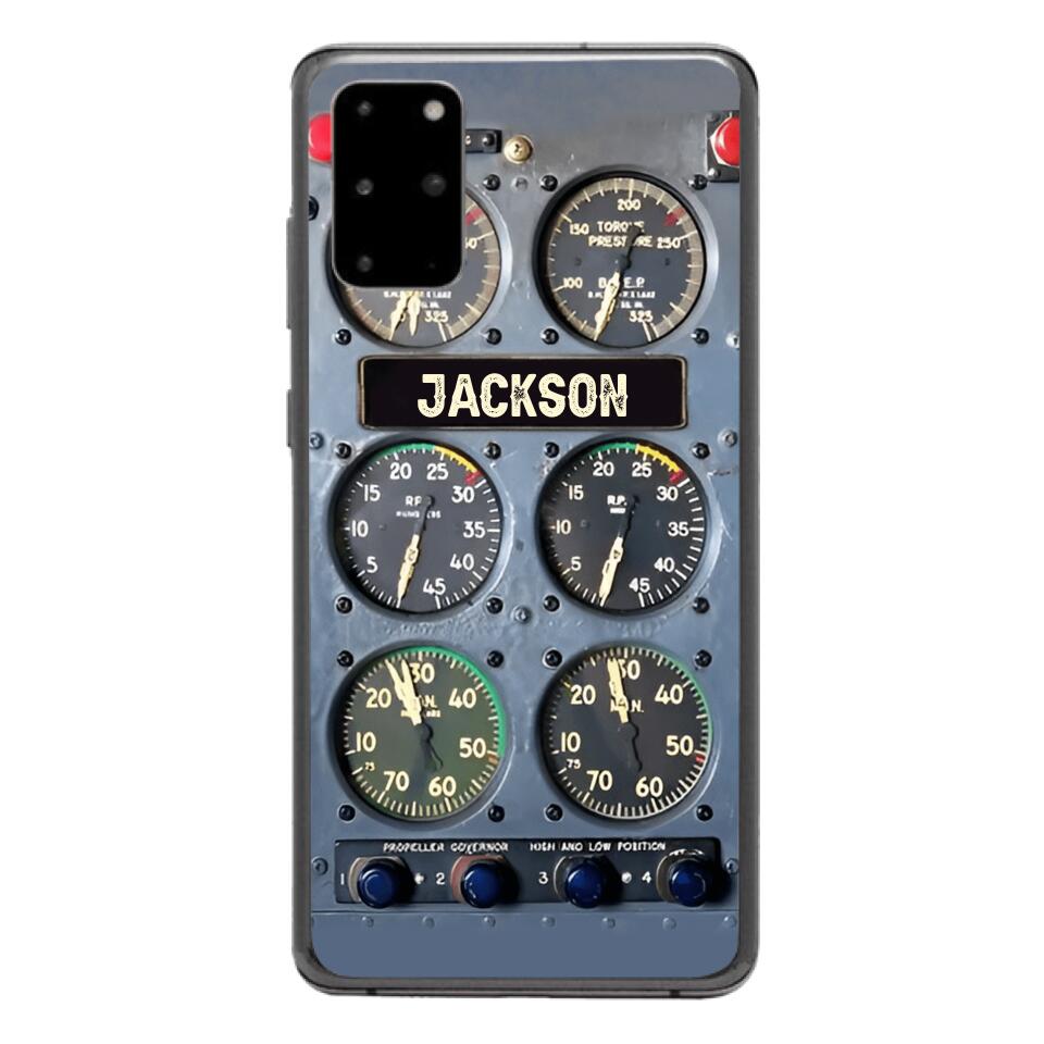PERSONALIZED PILOT GIFT PHONECASE NQDT0905