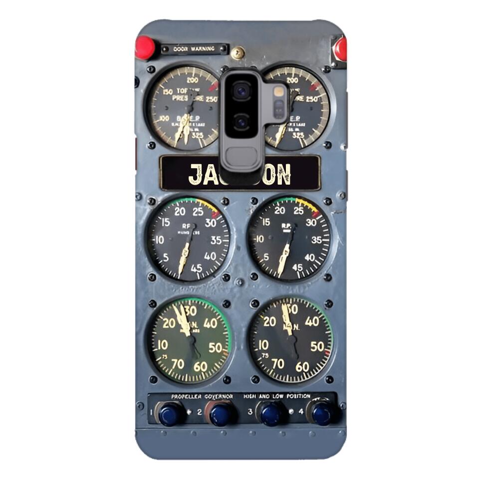 PERSONALIZED PILOT GIFT PHONECASE NQDT0905