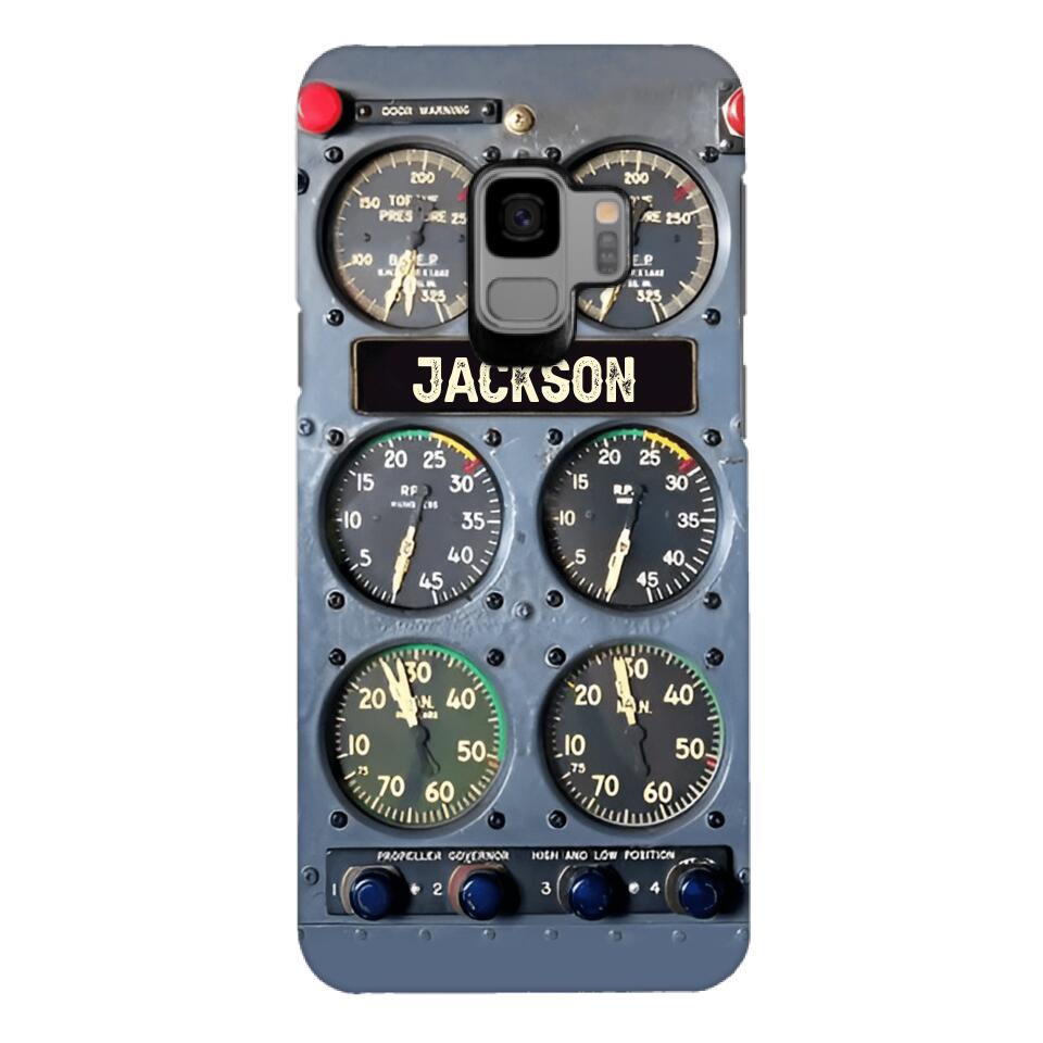 PERSONALIZED PILOT GIFT PHONECASE NQDT0905