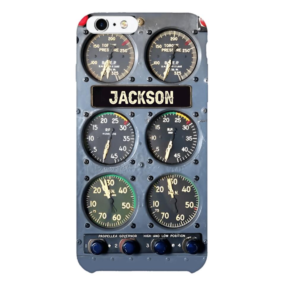 PERSONALIZED PILOT GIFT PHONECASE NQDT0905
