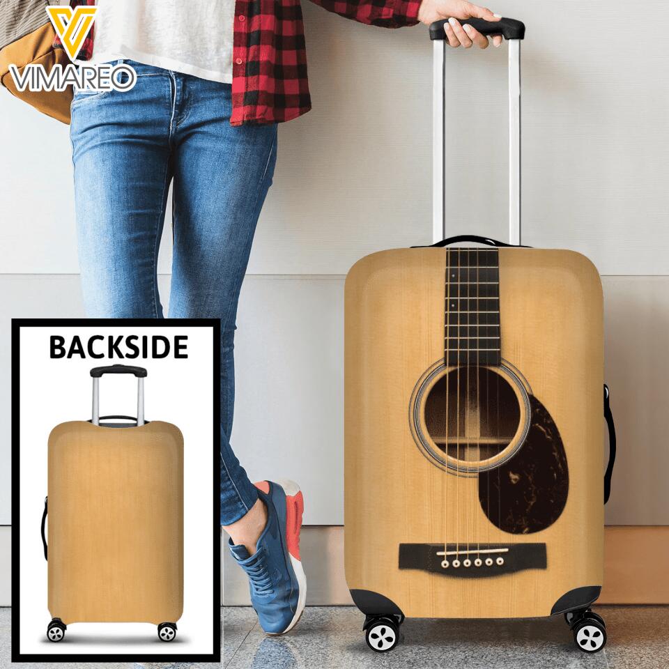 DH Personalized Guitar Luggage Cover Printed DT1005