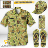 Personalized Australian Soldier Camo Printed 22MAY-DT10