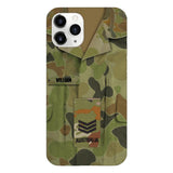 Personalized Australian Soldier Camo Printed 22MAY-DT10