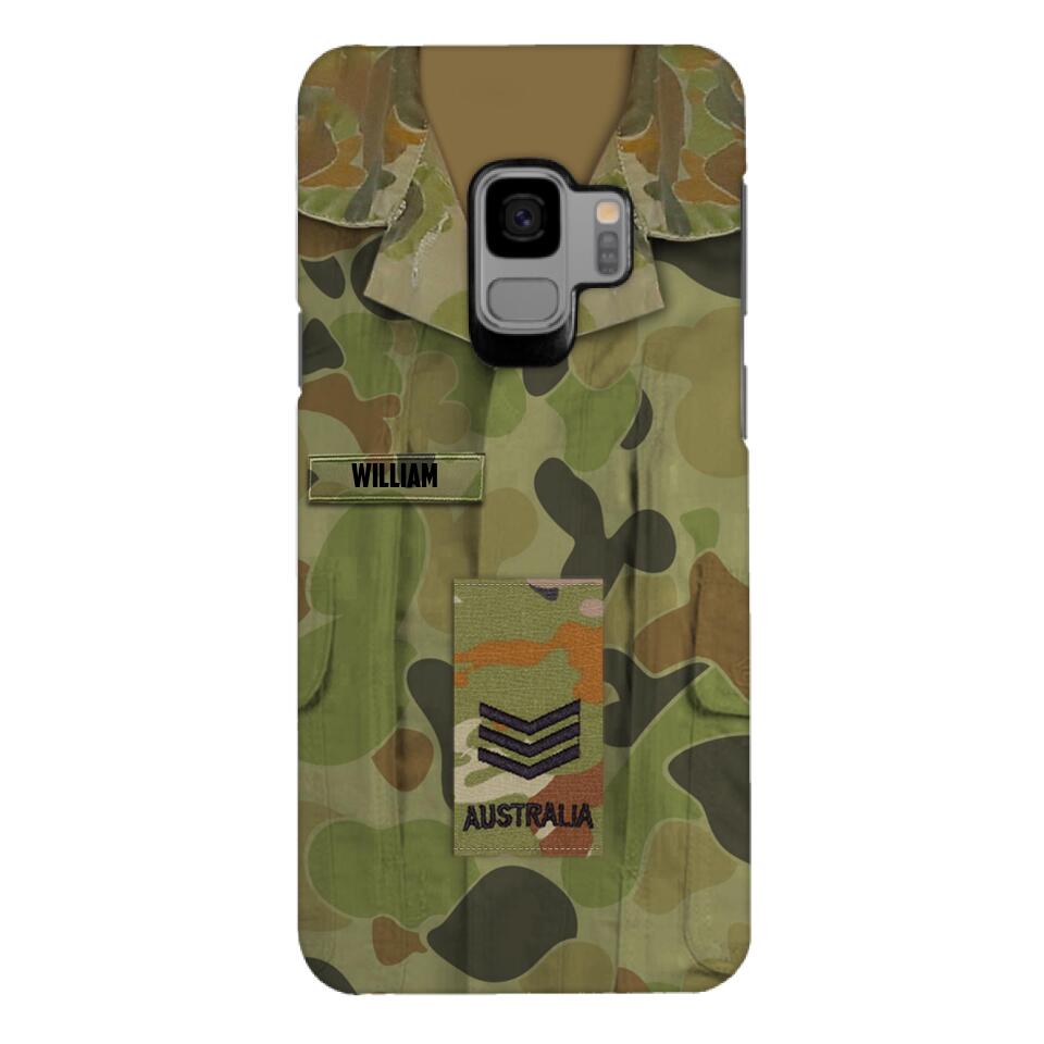 Personalized Australian Soldier Camo Printed 22MAY-DT10