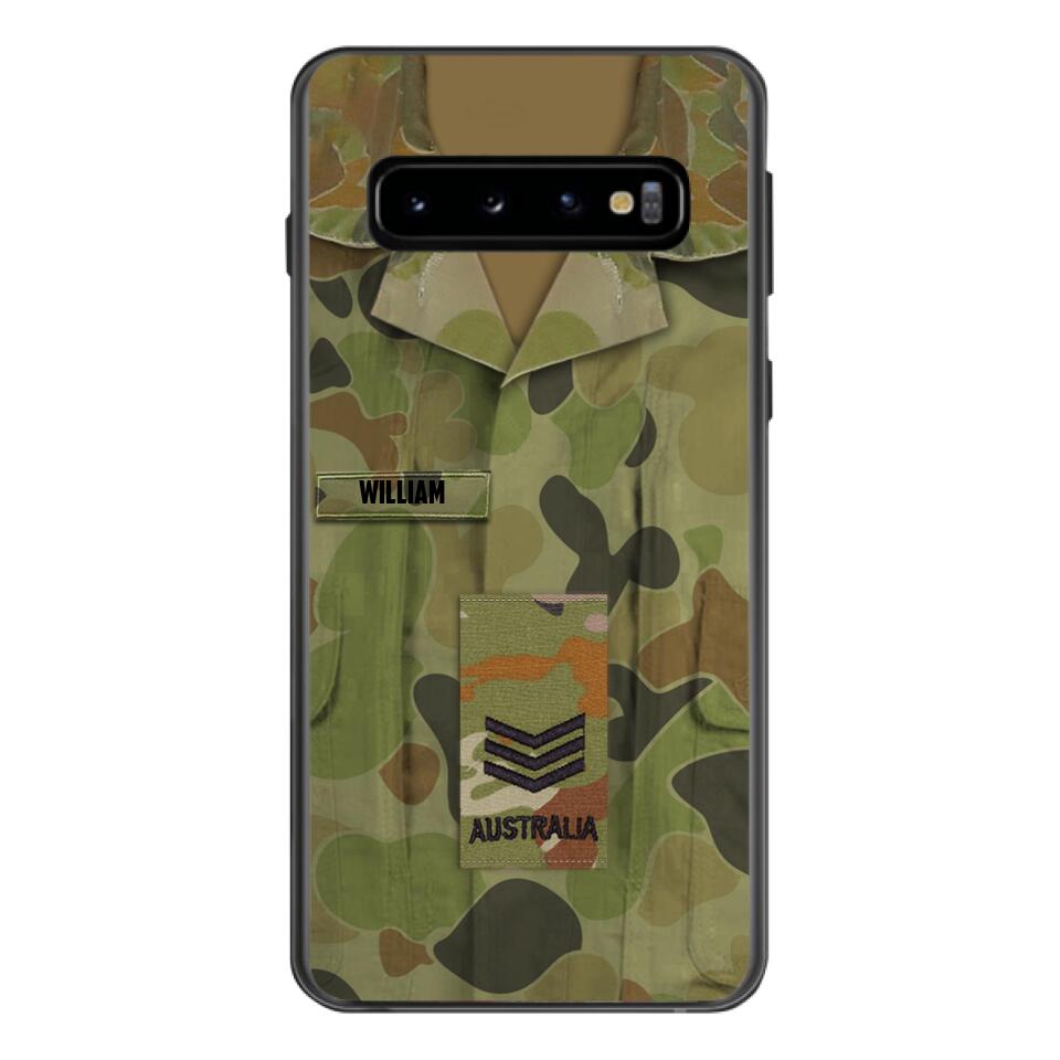 Personalized Australian Soldier Camo Printed 22MAY-DT10