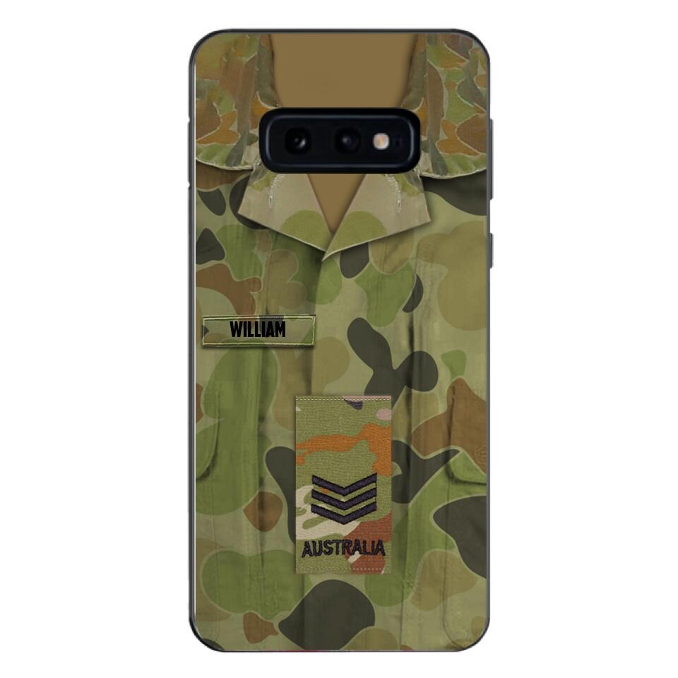 Personalized Australian Soldier Camo Printed 22MAY-DT10