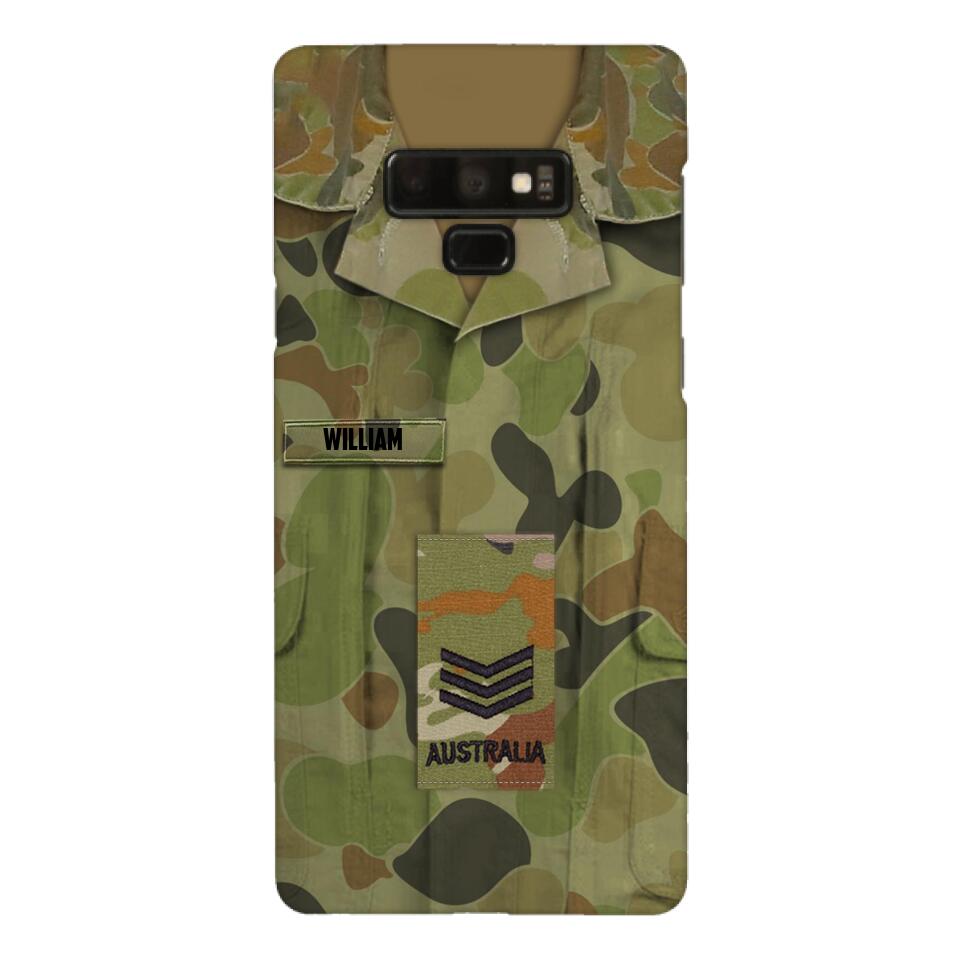Personalized Australian Soldier Camo Printed 22MAY-DT10